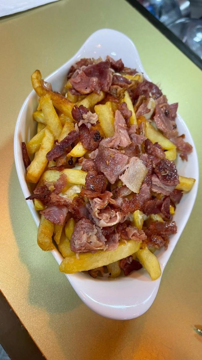 Batata c/ Cheddar e Bacon
